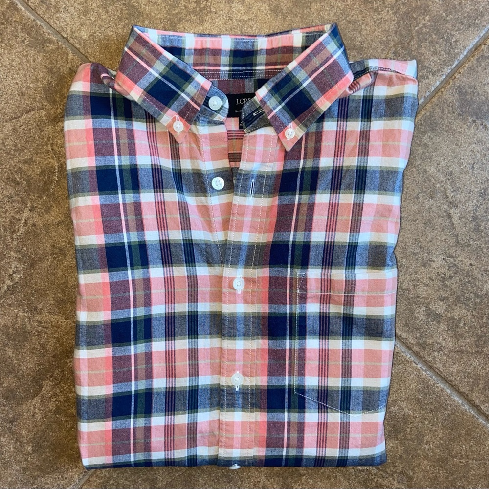 LIKE NEW - J.Crew Plaid Button Up Shirt - Picture 2 of 10